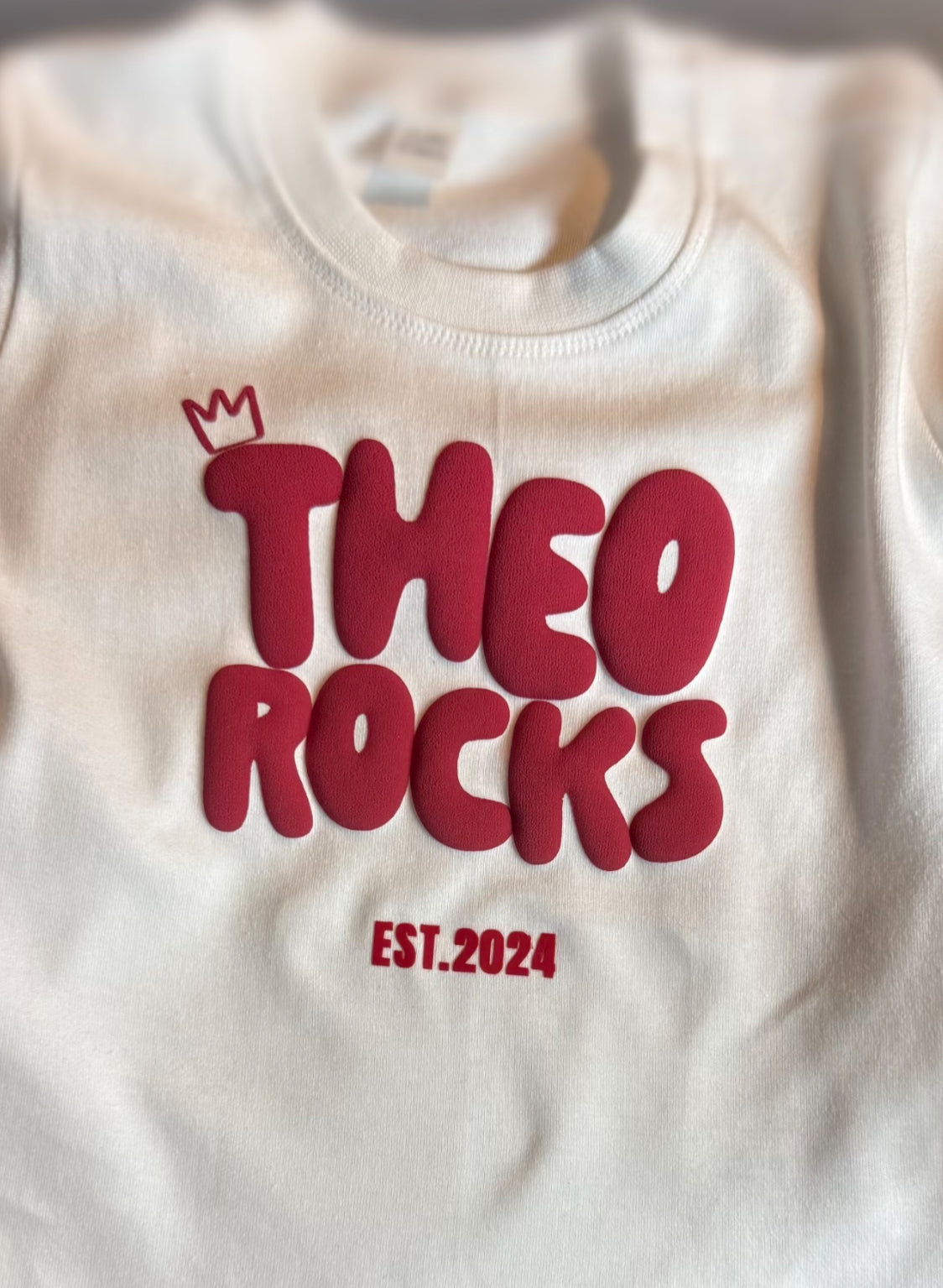 KIDS ROCK! CUSTOM PUFF PRINT!