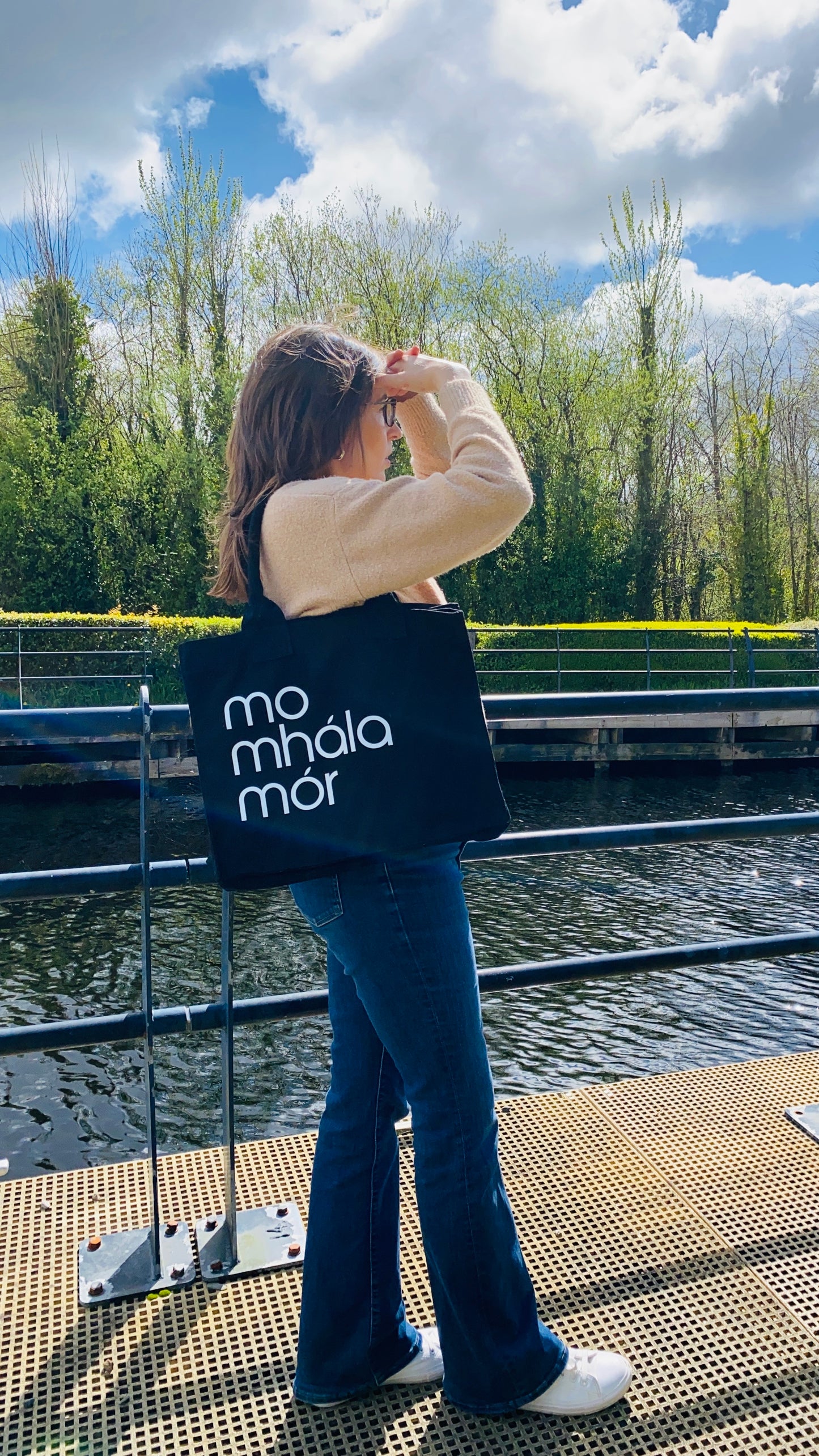 Mo Mhála Mór & Mo Phóca Beag Co-Ord BUNDLE, in Rich Black