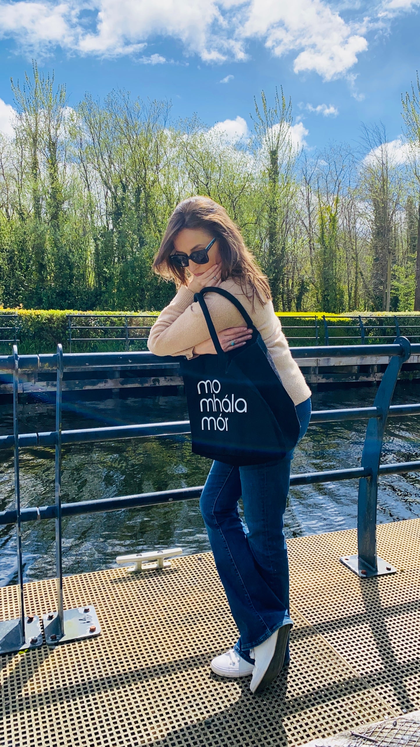 Mo Mhála Mór & Mo Phóca Beag Co-Ord BUNDLE, in Rich Black