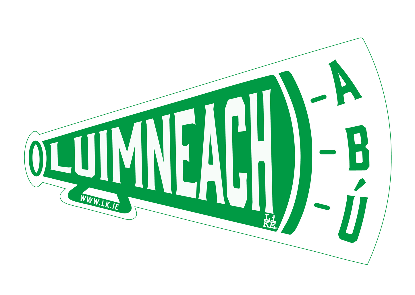 LUIMNEACH ABÚ *OUTSIDE* WINDOW STICKERS!