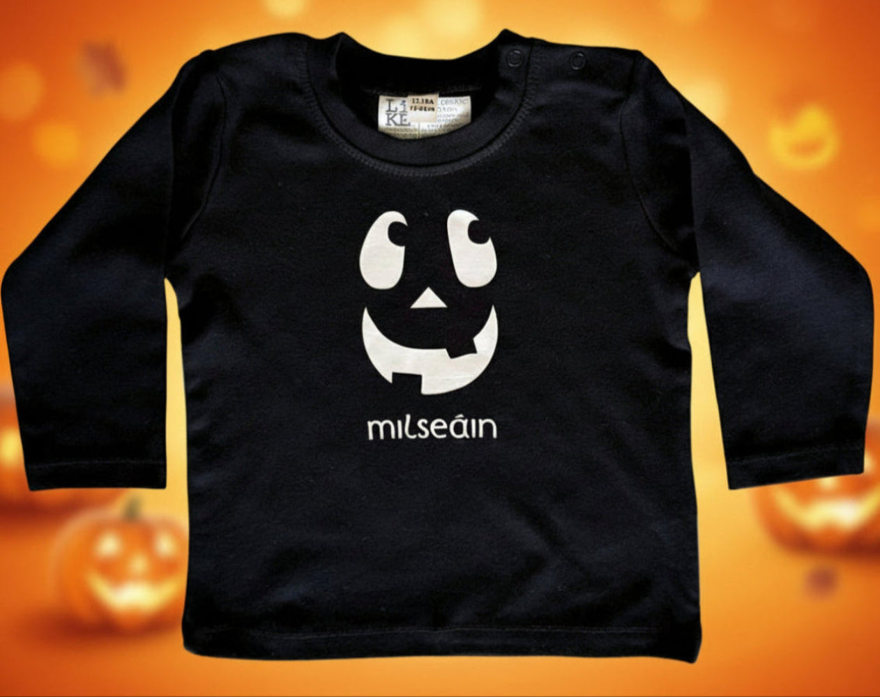 SPOOKY BABY - 100% Organic Cotton Handprinted Festive Baby-Wear! ALL ORDERS SHIP FRIDAY 17TH OCTOBER!!