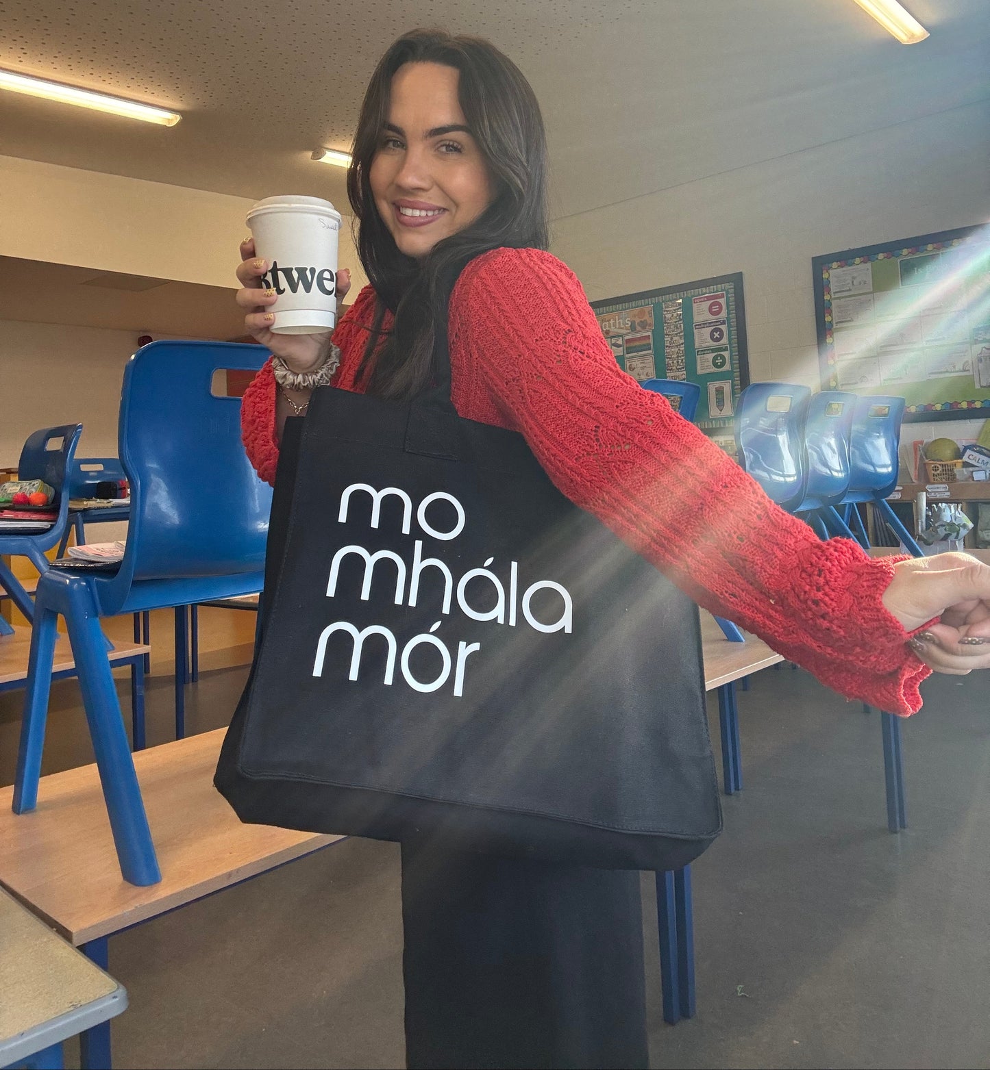 Personalised Teacher Tote ✏️🍎
