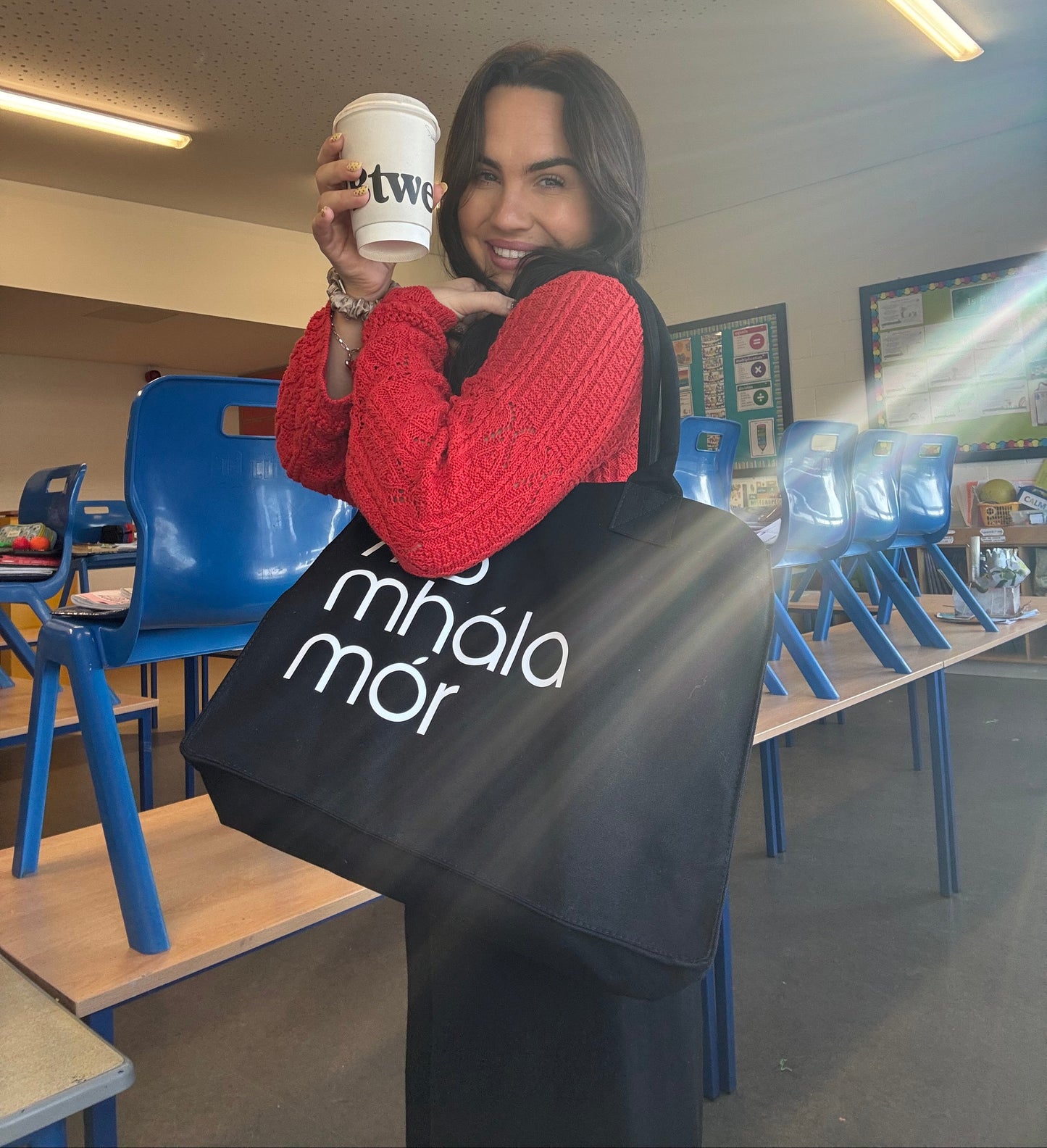 Personalised Teacher Tote ✏️🍎