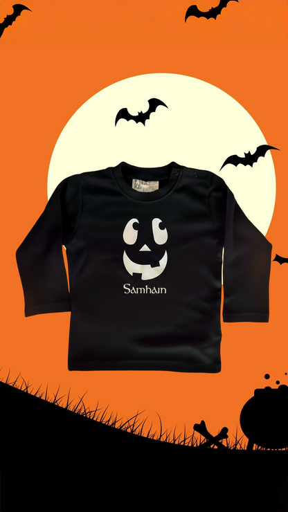 SPOOKY BABY - 100% Organic Cotton Handprinted Festive Baby-Wear!